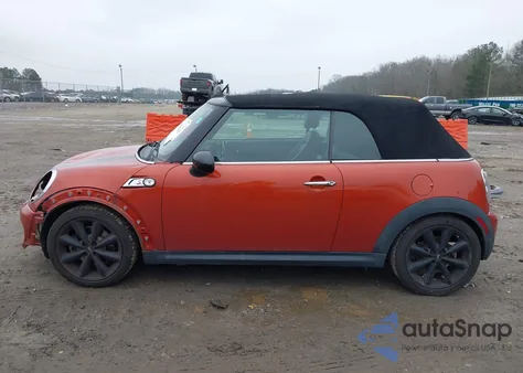 2015 Mini Convertible Cooper S из США, поврежденный, VIN WMWZP3C57FT708469